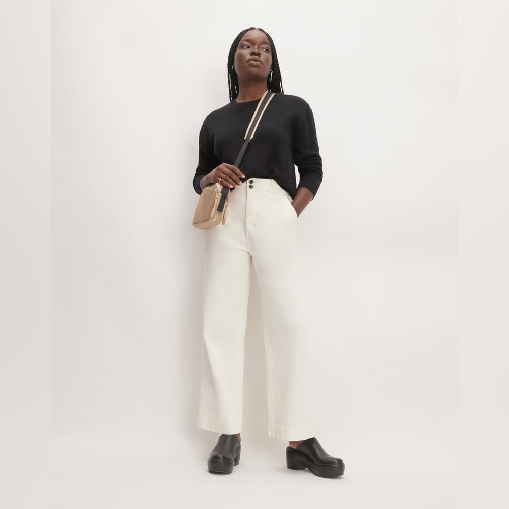 Everlane The Recycled Nylon Camera Bag in Khaki A1
